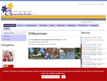 Tablet Screenshot of gsspenge-hueckeraschen.de